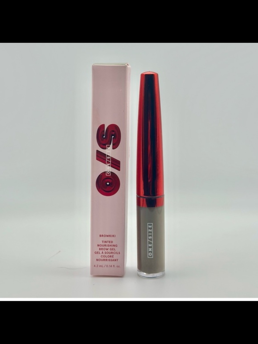 ONE/SIZE Browkiki Tinted Nourishing Brow Gel - In Shade Taupe NIB